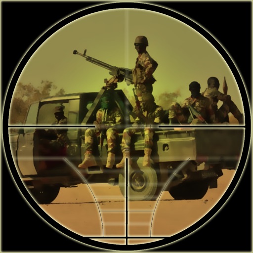 3D Spy Sniper Agent Icon