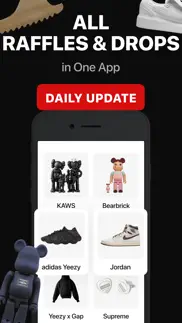 sneaker:confirmed sneakers app iphone screenshot 1