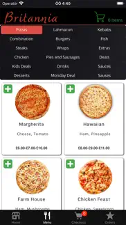 How to cancel & delete britannia kebab pizza 1