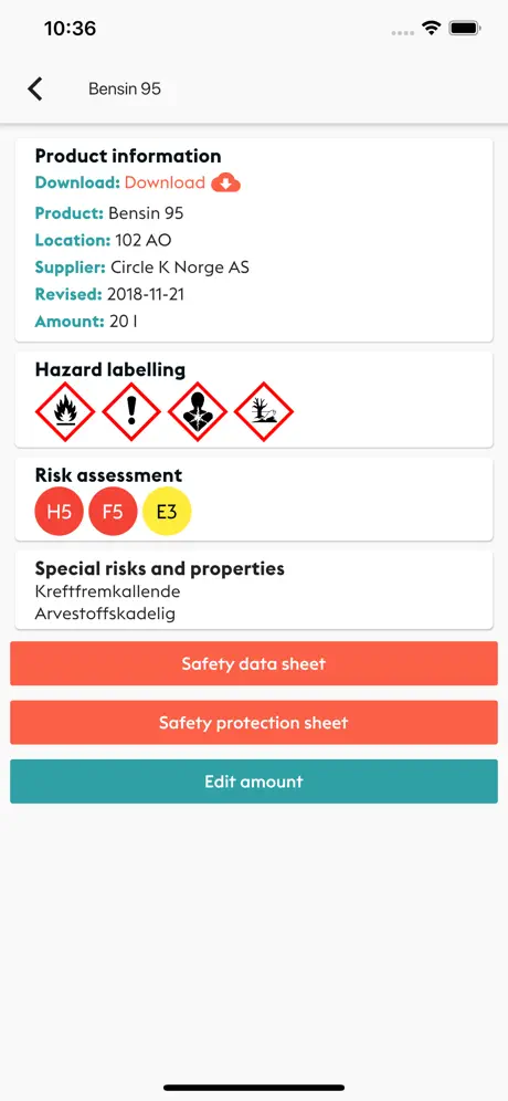 Old Chemical Manager