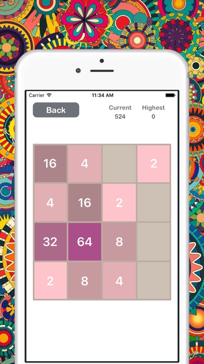 Colored 2048 - bring a lot of colors to your game!