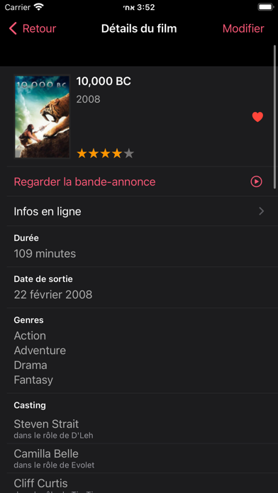 MovieBuddy Pro: Mes films MovieBuddy Pro: Mes films