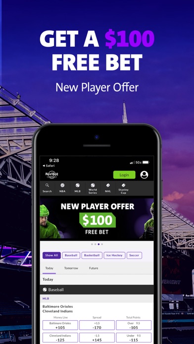 Hard Rock Sportsbook Iowa Screenshot