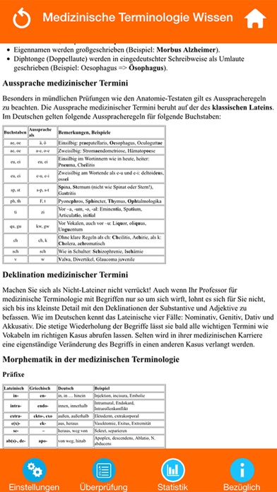 Medizinische Terminologie screenshot 3