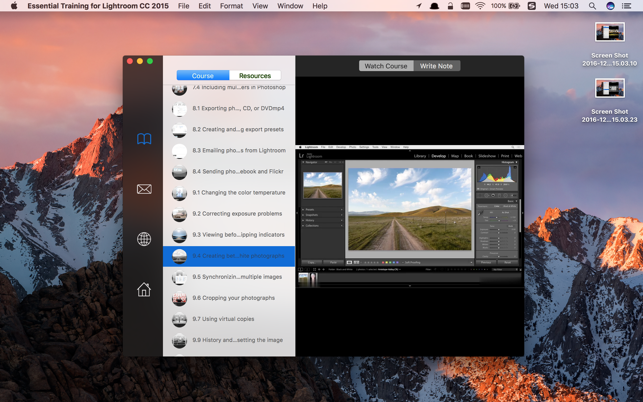 Essential Training for Lightroom CC 2015(圖3)-速報App