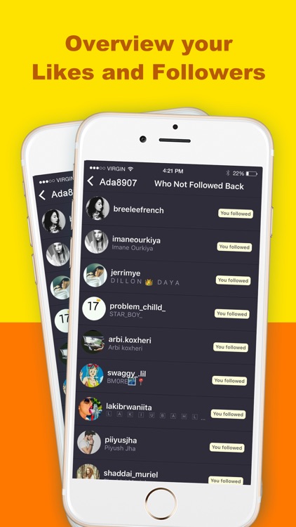 Followers Tracker Fast: Likes/Ghost Follower Meter