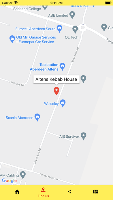 Altens Kebab House Screenshot