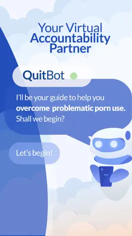 Game screenshot QuitBot: quit porn addiction apk