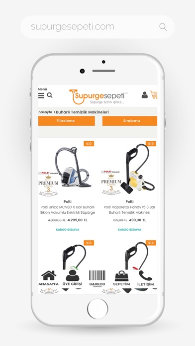 Screenshot #1 pour Süpürge Sepeti