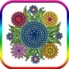 Icon Coloring Beautiful Mandala New Theme