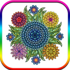 Activities of Coloring Beautiful Mandala New Theme