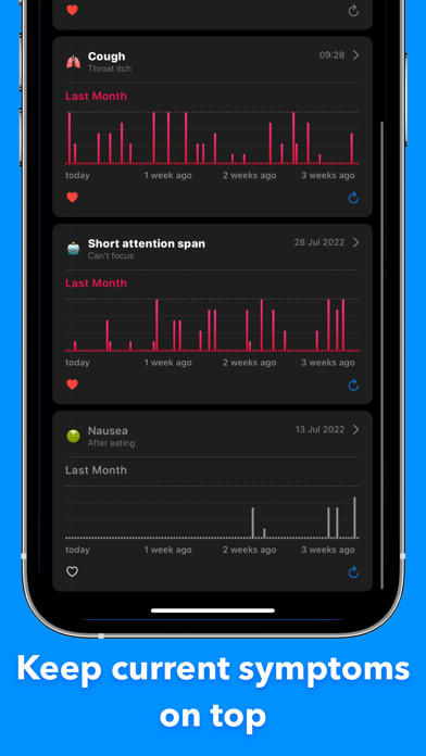 Vita - Symptom Tracker Screenshot