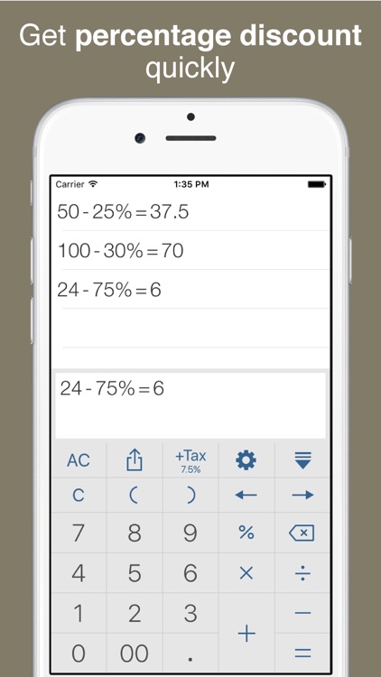 Calculator Pro - History Tape, Tax and Discount screenshot-3