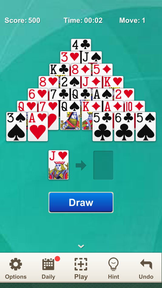 #3. Solitaire Pyramid - Card Game (iOS) Podle: 勇 雷