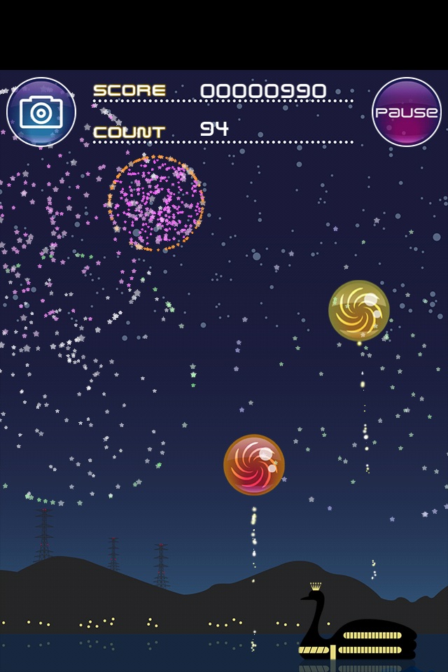 Touch & BooM!! - Free Fireworks Game screenshot 2