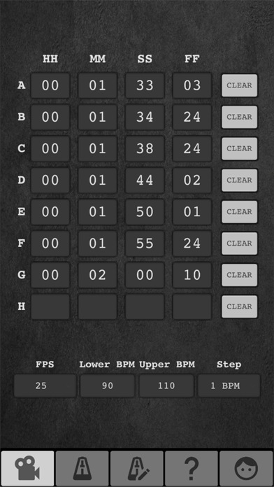 Tempo Finder for Film Scoring Screenshot