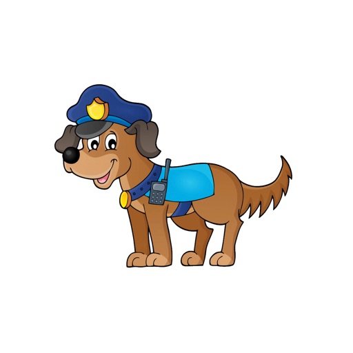 Police Puppy Stickers icon