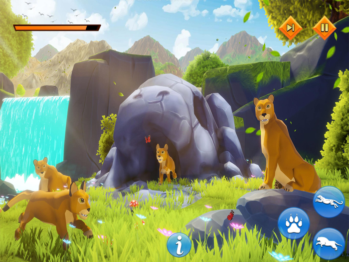 Panther Animal Life Simulator