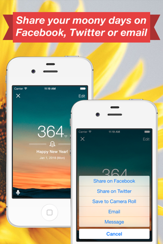 Moonydays – Event Countdown Timer to gala days - náhled