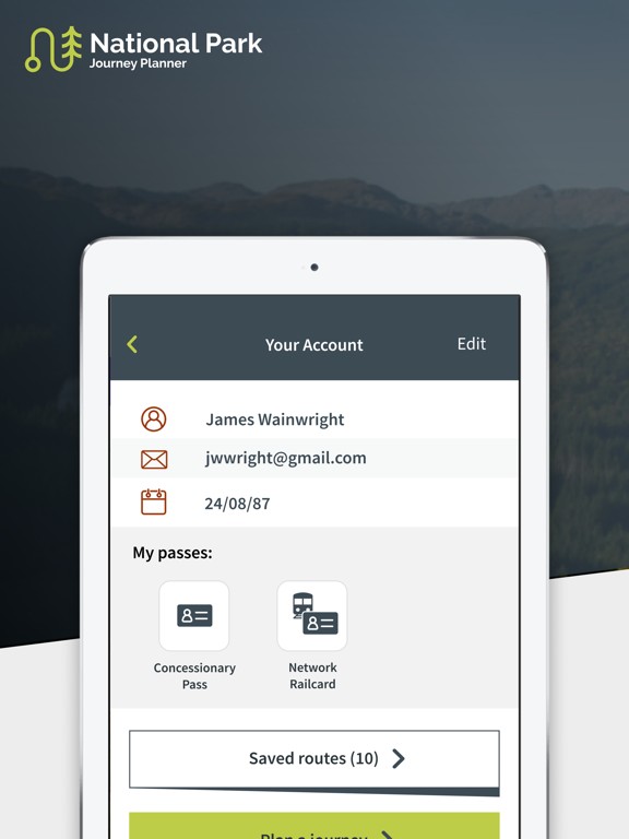 Screenshot #5 pour National Park Journey Planner