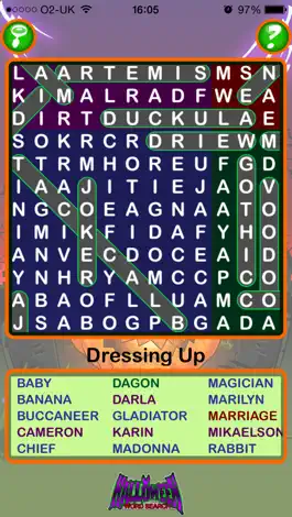 Game screenshot Epic Halloween Word Search - giant wordsearch apk