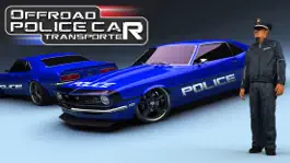 Game screenshot Offroad Police Car Transporter & Truck Steering mod apk