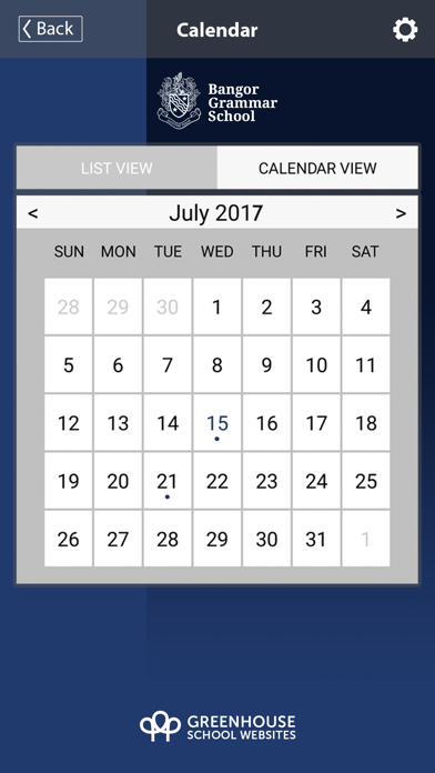Bangor Grammar School screenshot
