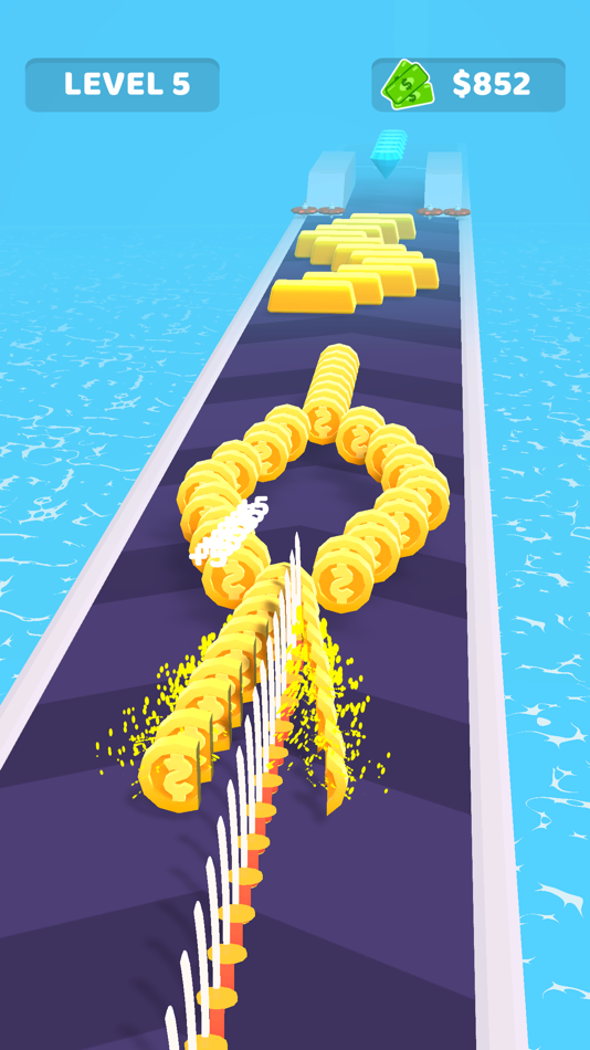 #8. Cutting Run! (iOS) 由: Ozan Kasikci