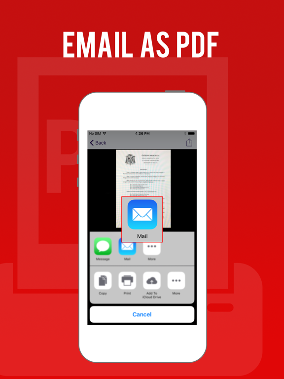 Screenshot #6 pour SCANER PDF Scanner