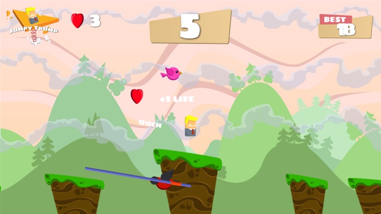Trump the Jumpy President - Pole Vault Edition screenshot-4
