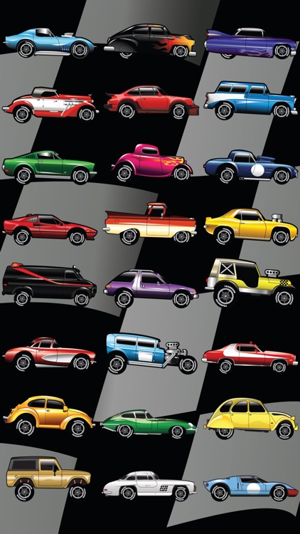 Classic Cars Animated Stickers