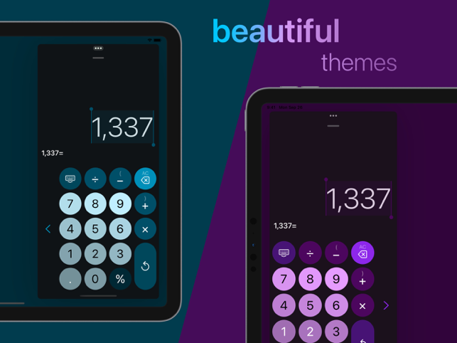 next.calc: a modern calculator Screenshot