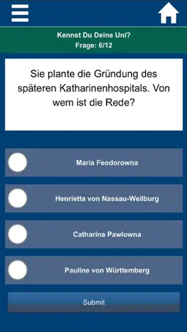 Game screenshot QuizApp Universität Hohenheim hack