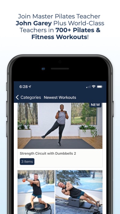 John Garey TV | Online Pilates Screenshot