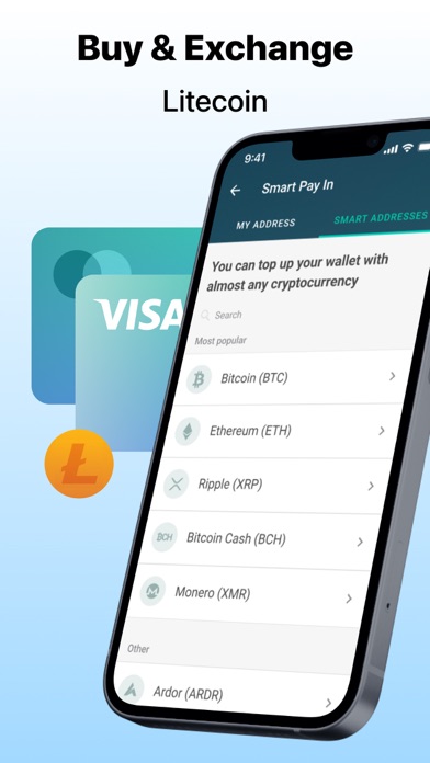 Litecoin Wallet by Freewallet Screenshot