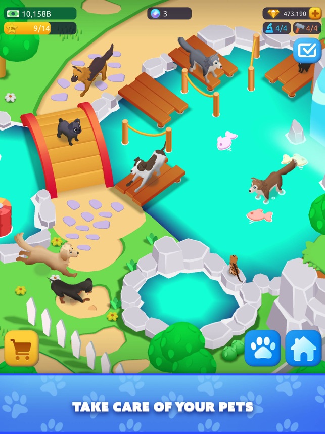 Pet Rescue Empire Tycoon - Idle Management Game