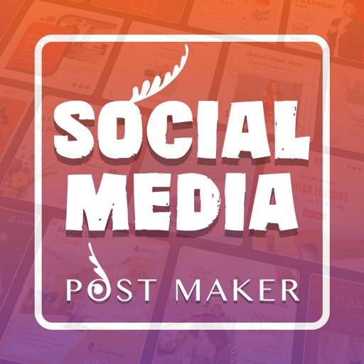 Social Media Post & Ad Maker Icon