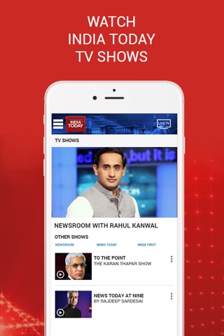 India Today TV English News screenshot 3