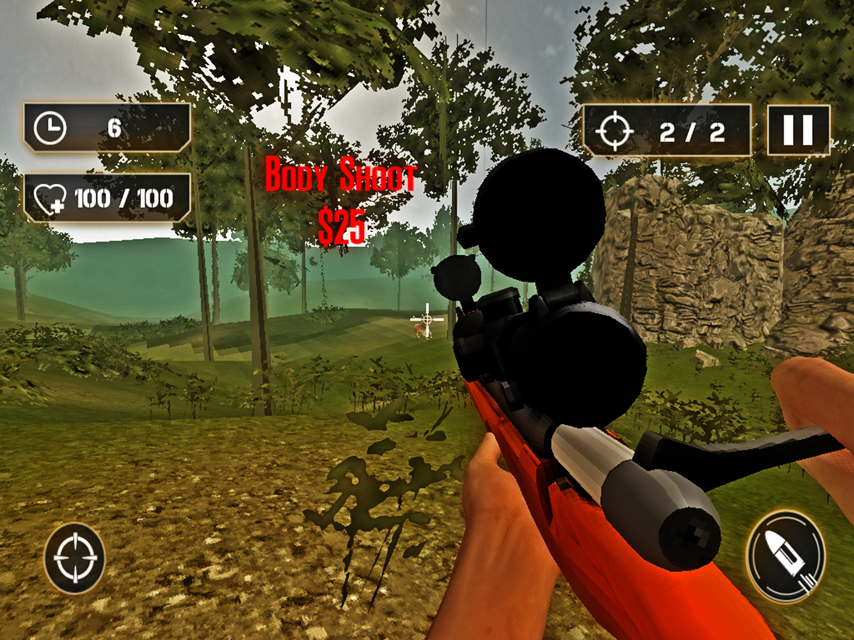 Deer Safari-Sniper Jungle Animals Hunt screenshot 6
