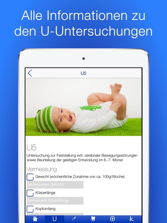 Screenshot #4 pour Babygesundheit Checklisten PRO