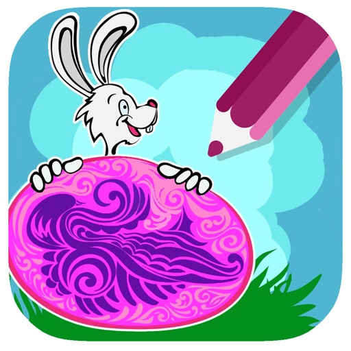 Bunny Coloring Book Game For Kids Edition Icon