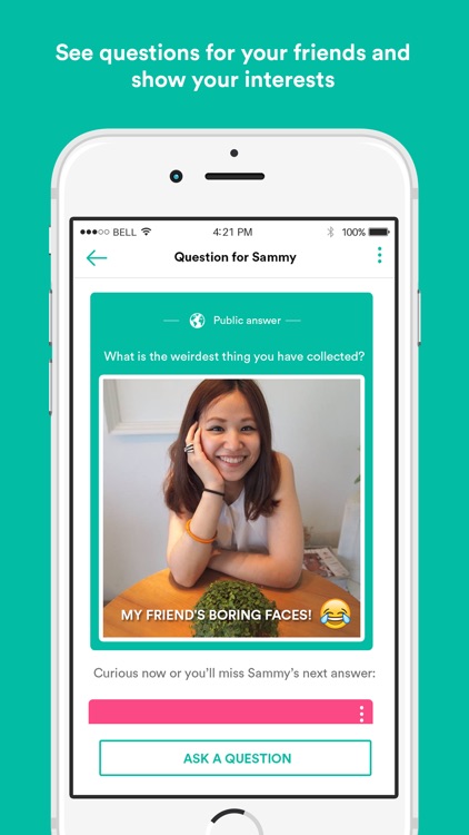 VIQA - ask questions & get friends' video answers