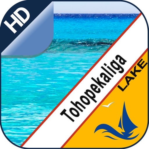 Lake Tohopekaliga offline nautical map for fishers