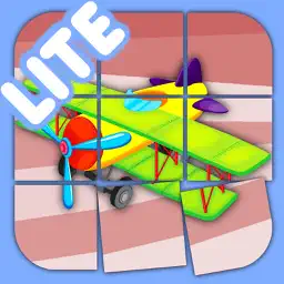 Educational puzzles for kids toy vehicles Lite app icon