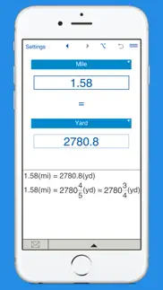 inches, feet, yards and miles converter iphone resimleri 4