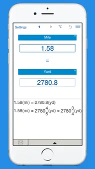 Inches, Feet, Yards and Miles Converter iphone bilder 3