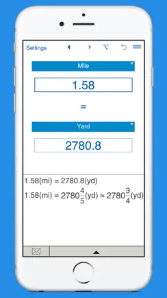 Inches, Feet, Yards and Miles Converter iPhone image 4