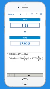 Inches, Feet, Yards and Miles Converter screenshot #4 for iPhone