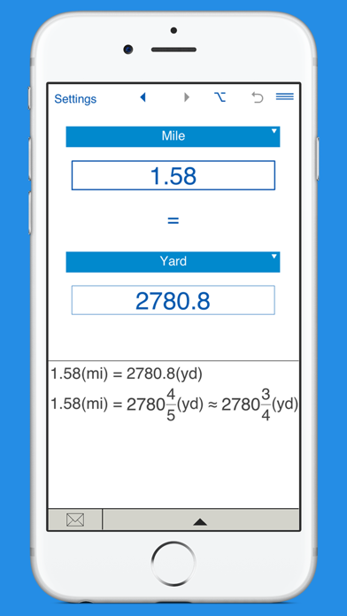 Screenshot 4 of Inches, Feet, Yards and Miles Converter App