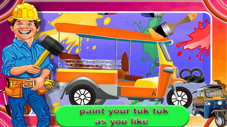 Tuk Tuk Builder & Maker – Auto Rickshaw Factory screenshot-3
